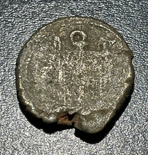  240-212 BC Greek Sicily Akragas AE 21.6mm; 9.47g Tripod & Apollo Coin