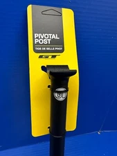 GT Pivotal BMX Alloy Seatpost 25.4mm x 320mm For Pivotal Saddles Only 210g Black