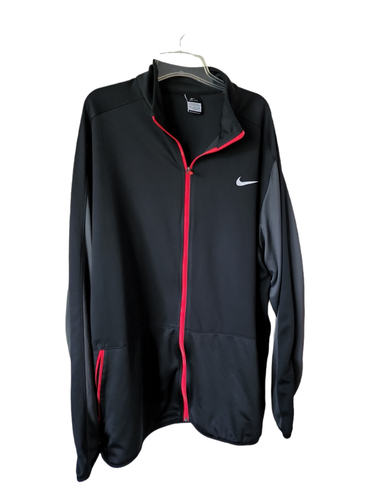 3X Nike Team Dri-Fit Track Jacket Black 