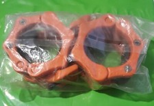 Barbell Clips Clamps Lock Clip Quick Release Bar Weigh 2-inch Orange