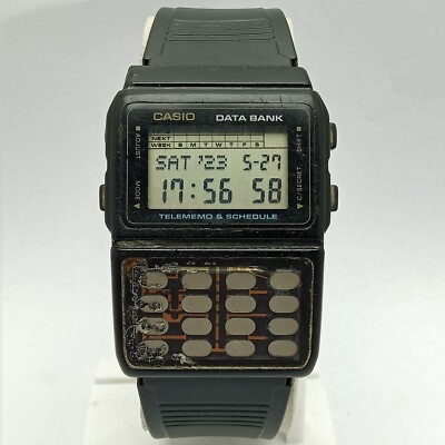 Casio 642 DBX-103 Data Bank Digital Quartz Calculator Vintage