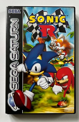 SEGA Saturn - Sonic R mit OVP , sehr guter Zustand