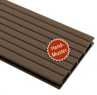 Muster Wpc/Bpc Terrassendiele Pro Innovation 25X145 Mm, Schokobraun