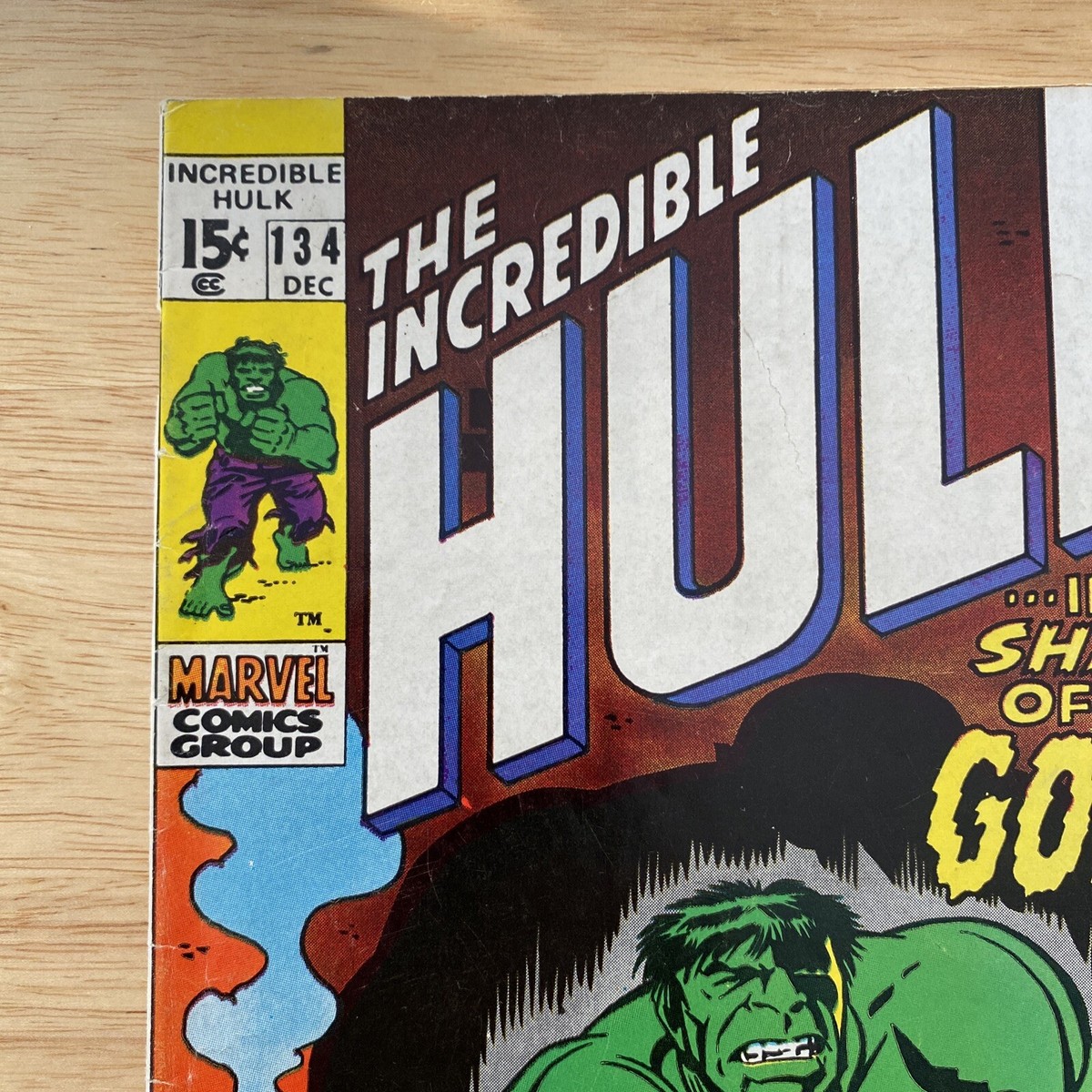 Incredible Hulk Issue #134 Marvel Comics 1970 | eBay