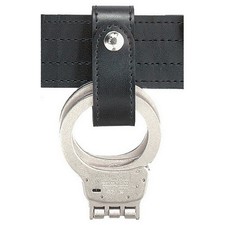 Safariland Model 690 Handcuff Strap-Snap Basket Weave Black 690-4PBL