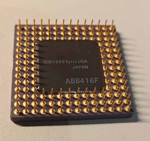 PGA132 386/486 40 Mhz CPU Cyrix Cx486DLC-40GP TESTED ! - Picture 2 of 4
