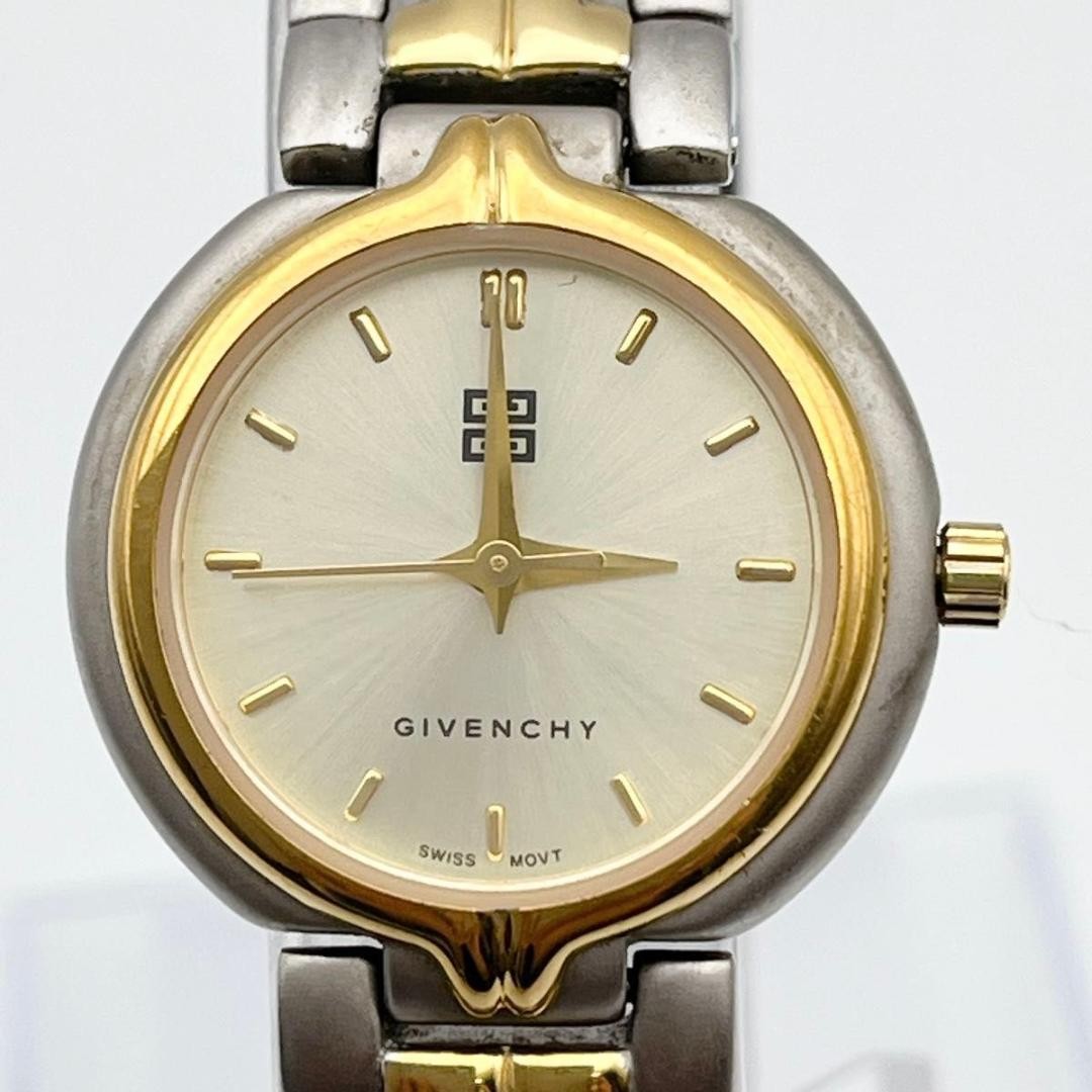 Givenchy Women's Gold Date Watch SY.08.XY Cream Dial Quartz