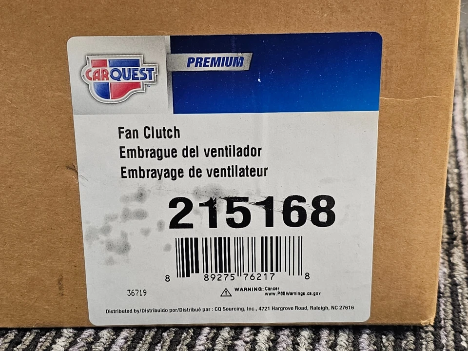 Embrague ventilador camioneta Ford F-150 1997-2008 F-150 Heritage 2004 V6 4,2 L 215168 Foto 2 de 4