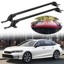 2pcs Cross Bar Crossbars Fits For Honda Civic 2022-2026 Roof Rack
