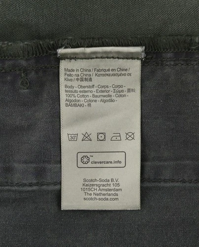 SCOTCH & SODA Men's Jacket M Dark Green Button-Up Oversized Unisex Lightweight image 8