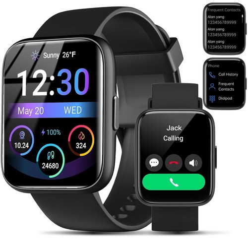 Smart Watch for Men Women - Answer/Make Calls/Quick Reply/AI Voice Assistant,...