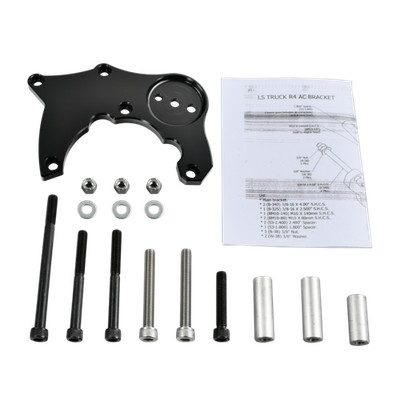 for Vortec Truck LQ R4 LS1 LS2 LS3 LS6 LS Swap A/C Compressor Bracket High Mount