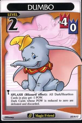 Dumbo Lvl 2 - Base Set (EN) - Kingdom Hearts TCG