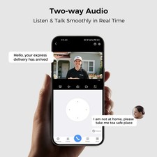 Hiseeu WIFI Solar Battery Outdoor 4MP HD Wireless Security Camera 2Way Audio 3