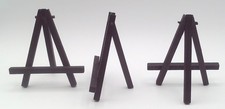 Miniature Black Wood Easels 4 x 4 Lot of 32 -...