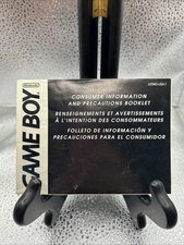 Game Boy Consumer Precautions - DMG-USA Manual Only - Authentic Original