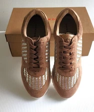 Lucky Brand Womens Deva Sneaker Size 9M NEW Suede Woven