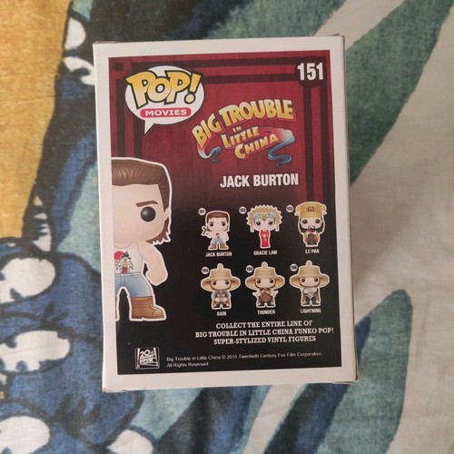 Funko Pop! JACK BURTON #151 Big Trouble In Little China - Movies - Rare Vaulted8 - Imagen 3 de 6