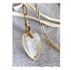 PASCALE MONVOISIN PARIS GABIN N°1 HEART CHAKRA PENDANT 9K GOLD pendant only — photo 3
