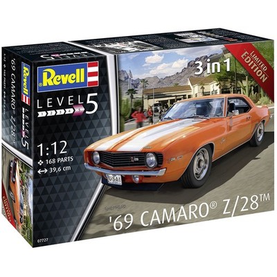 Revell 1/12 Chevy 1969 Chevrolet Camaro Z/28 Modellbausatz Limited Edition