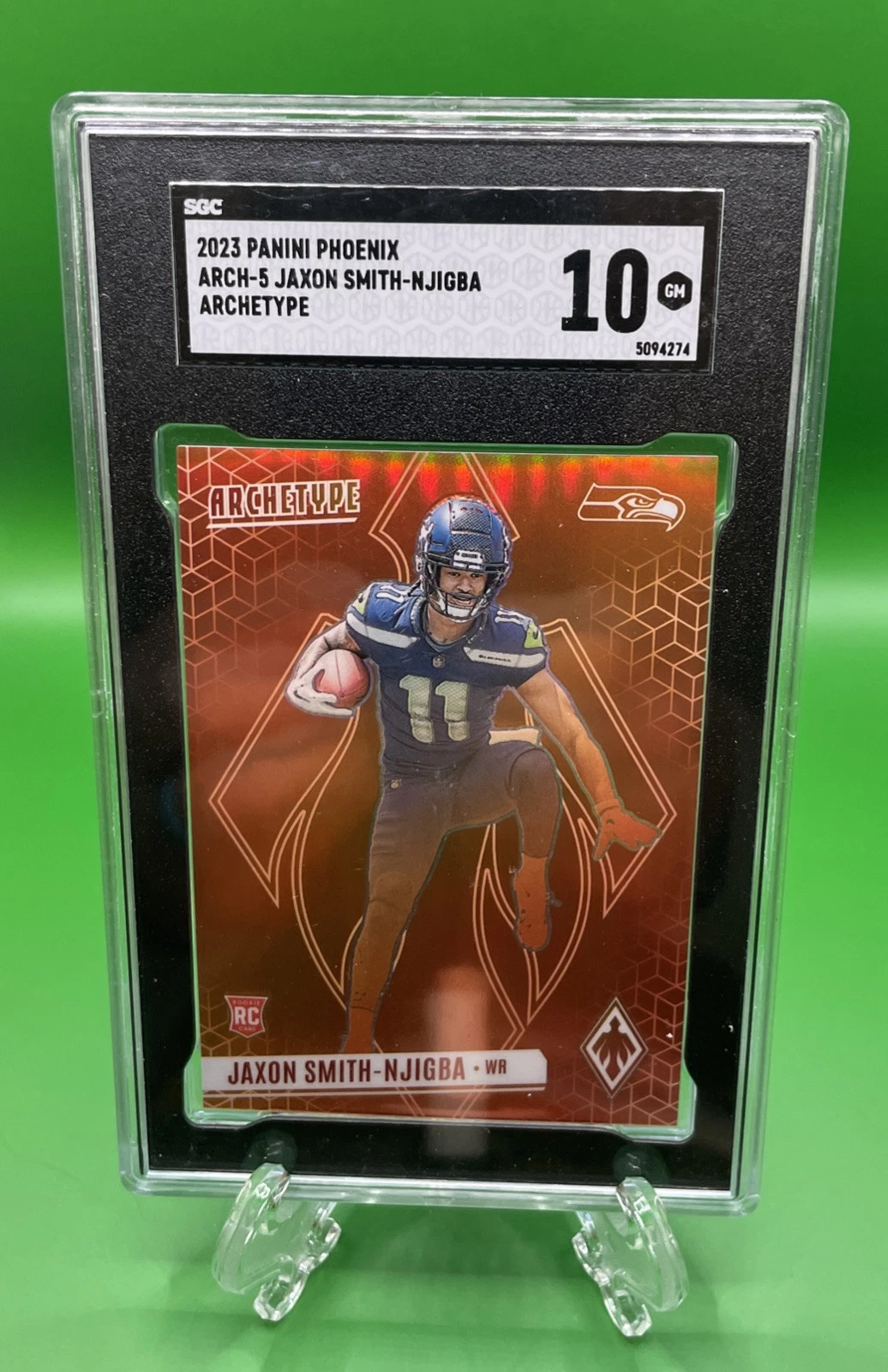 Jaxon Smith-Njigba Panini Phoenix Archetype #ARCH5 Base