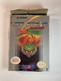 Life Force Salamander Nintendo NES PAL  FAH Et Bo&icirc;te Tr&egrave;s Ab&icirc;m&eacute; Voir Photo