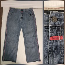 Le Jean De Marithe Francois Girbaud Jeans Sz 42x34 Baggy Wide Leg Vtg Grunge