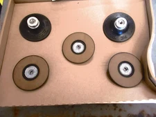 3M ROLOC EXTRA HARD DISC PAD QTY 5 NEW