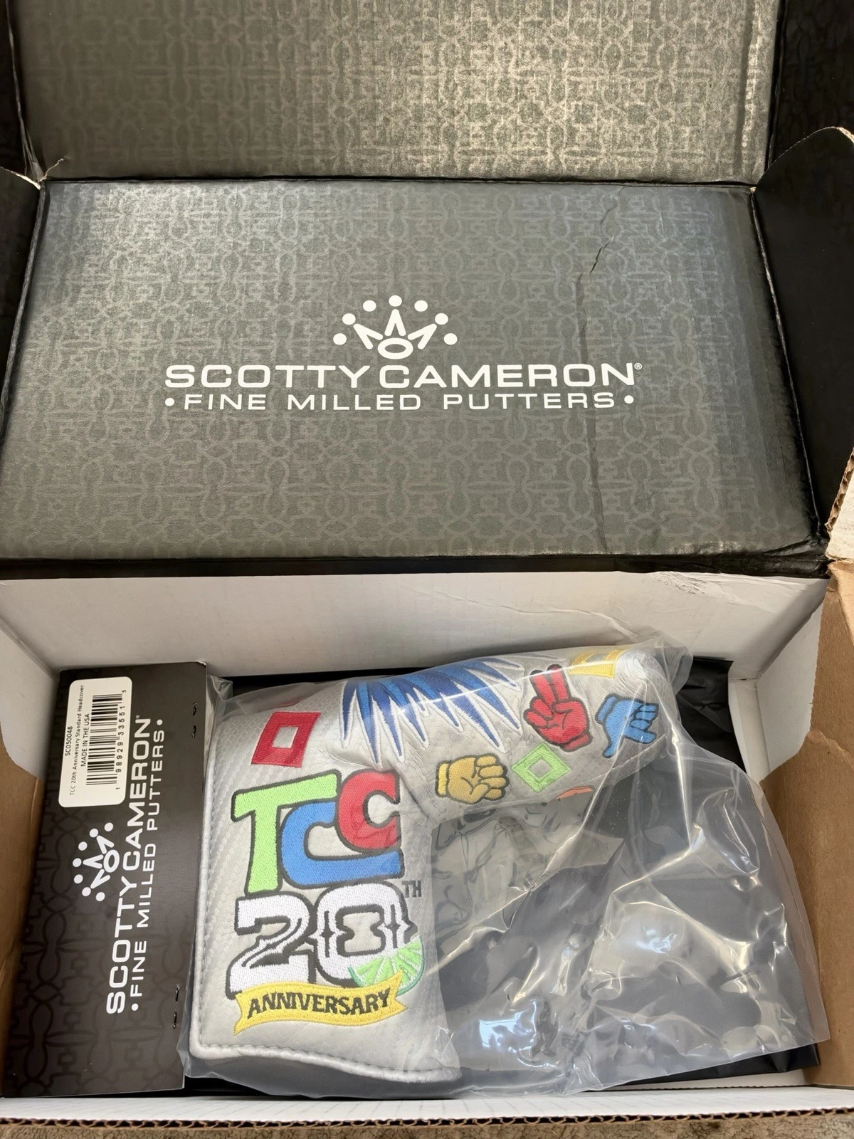 Scotty Cameron Agave Man TCC 20th Anniversary Putter Blade Headcover 2025