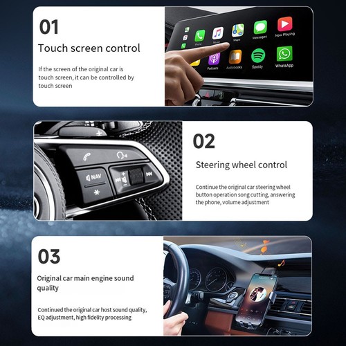 Seamless Integration of Wireless For Android Auto and For CarPlay in 2024 - Afbeelding 3 van 12