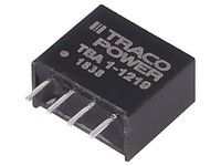 Tba 1-2412 Wandler: Dc/Dc 1W Ueing: 21,6-26,4VDC Uausg: 12VDC Iausg: 80Ma Traco