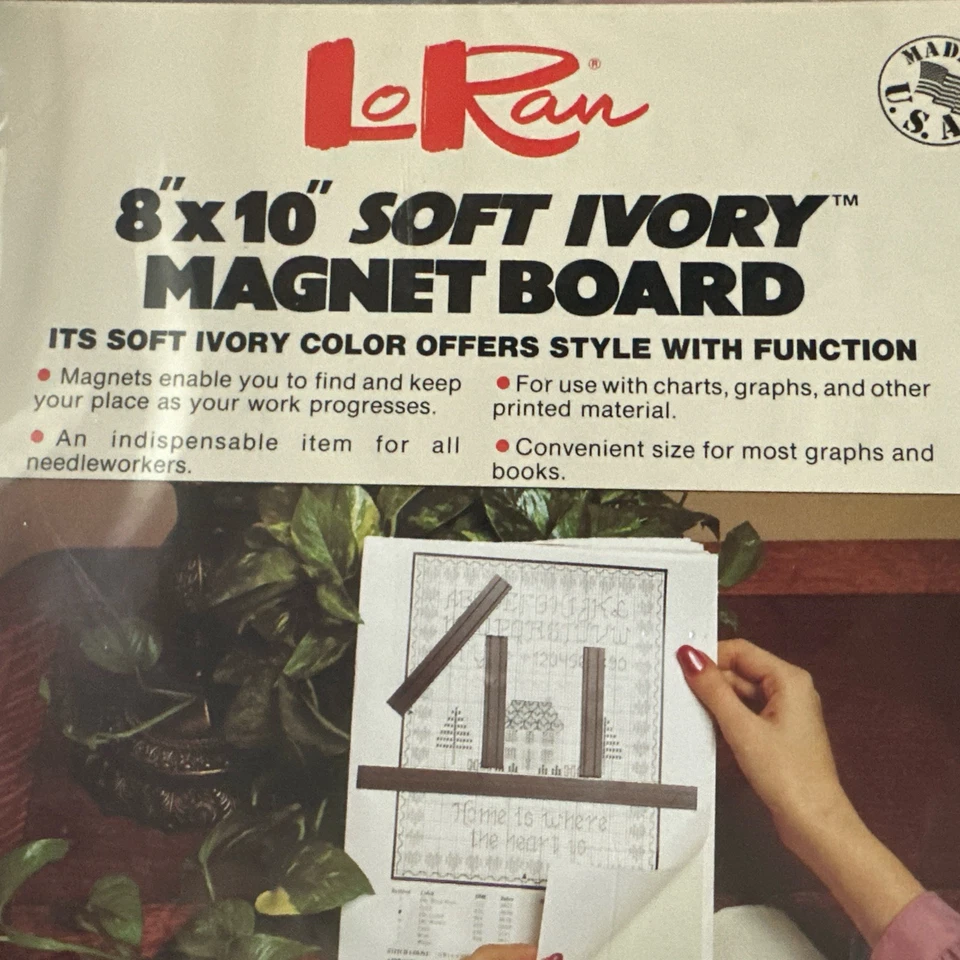 "Soporte para gráficos LoRan de 8""x10"" con tiras magnéticas (4) NUEVO SELLADO" Foto 4 de 4