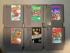 Lot Of 6 NES Nintendo Games Tested Super Mario 2, Donkey Kong, Adventure Island