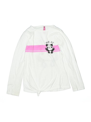Cute 4 U Girls White Long Sleeve T-Shirt 14