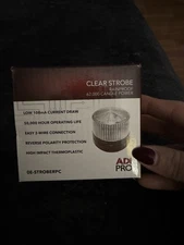 ADI Pro Clear Strobe OE-STROBERPC Clear LED New