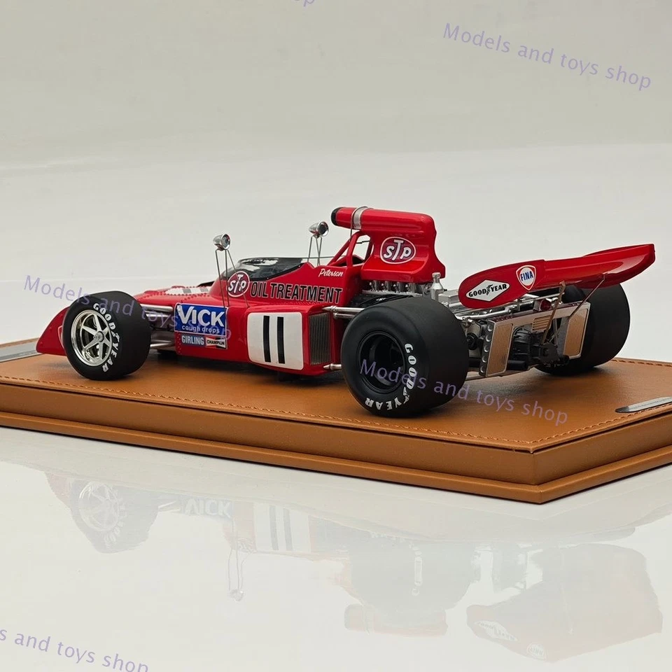 Tecnomodel 1/18 March 721X 1972 Belgium GP Driver Ronnie Peterson #11 TM18-288A - Image 4 of 4