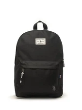 U.S. Polo Assn. Unisex 18" Solid Core Backpack, Black