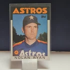 Topps 1986 Nolan Ryan #100 Houston Astros MLB Baseball Card Base Set