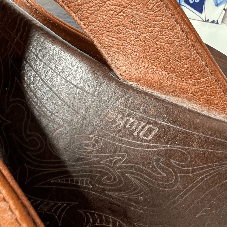 OluKai Hiapo Sandalia Hombre Cuero Foto 4 de 4