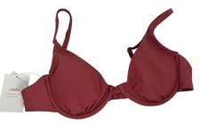 Andie Swim Size Small Pink Punch Sicily Bikini Swimsuit Top Women s New NWT