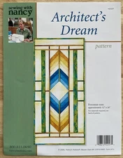 Architect’s Dream 12”x26” Quilt Pattern By Sewing With Nancy For Nancy’s Notions