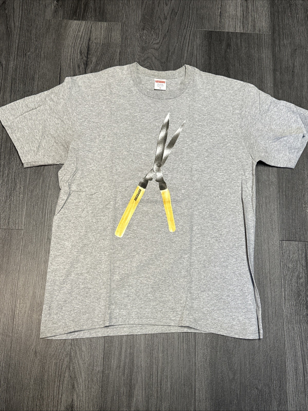 Supreme Shears Tee Men's T-Shirt Size Medium Pre-Owned SS19