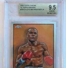 Floyd Mayweather Topps Chrome