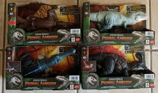 Jurassic World PRIMAL AMBUSH WILD ROAR Figures COMPLETE SET OF 4 Lights Up/Roars