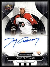 2024-25 Upper Deck Engrained Icons Auto Ebony Doug Crossman Auto 12/49
