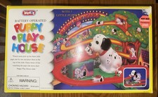 Casa de juegos para niños Talentoy cachorro vintage juguete con caja funcionando
