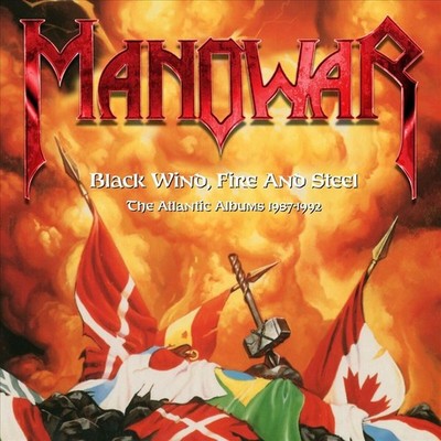 MANOWAR BLACK WIND, FIRE & STEEL: THE ATLANTIC ALBUMS 1987-1992 NEW CD