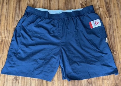 Reebok Men's Cadence 2-in-1 Compression Shorts 9'' Inseam Blue NEW NWT 3XL