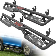 550lbs Side Steps Running Boards Nerf Bars For 2017-2026 Honda Ridgeline Crewcab 550lbs Side Steps Running Boards Nerf Bars For 2017-2026 Honda Ridgeline Crewcab