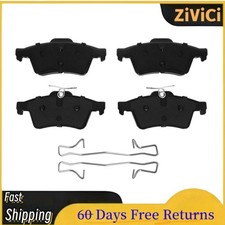 4PCS Rear Ceramic Brake Pads For Ford Focus LS LT LV LZ FWD Rear